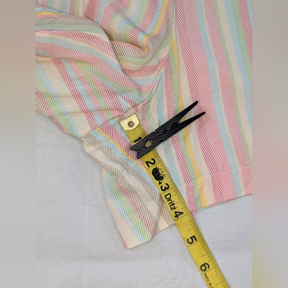 Like New! Torrid Multicolor Striped Challis Shorts - Picture 6 of 9